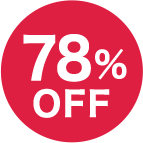 78%オフ