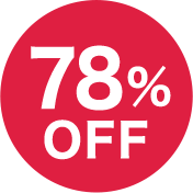 78%オフ